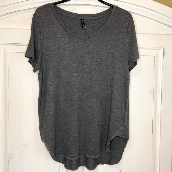 Gentle Fawn Scoop Neck Alabama Tee in Dark Grey - Picture 1 of 6